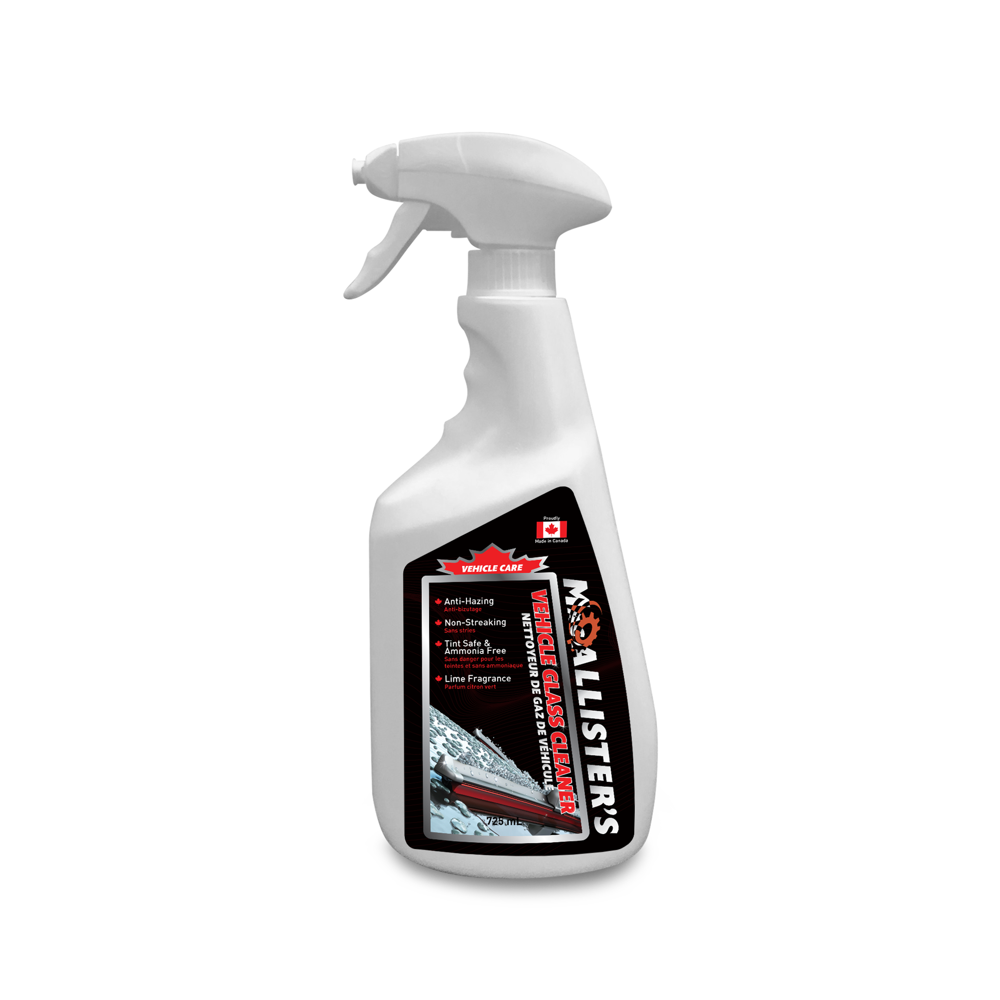 MacAllister's Vehicle Glass Cleaner