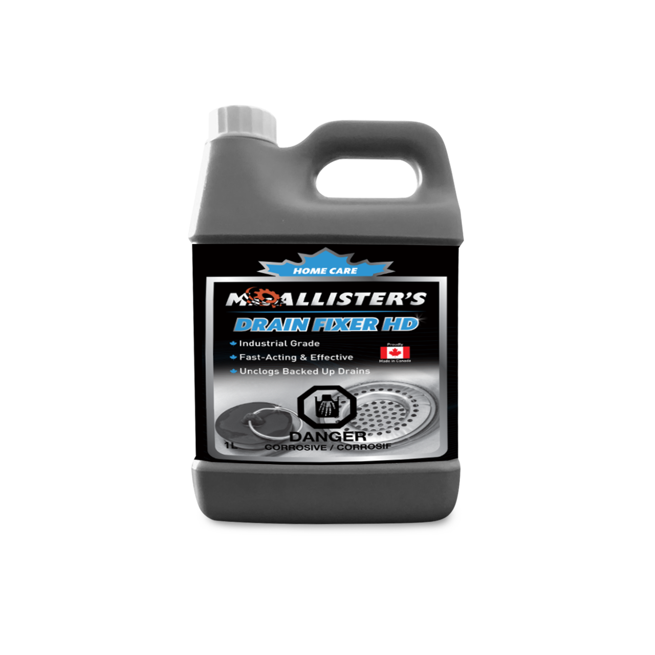 MacAllister's Drain Fixer HD Liquid Drain Opener