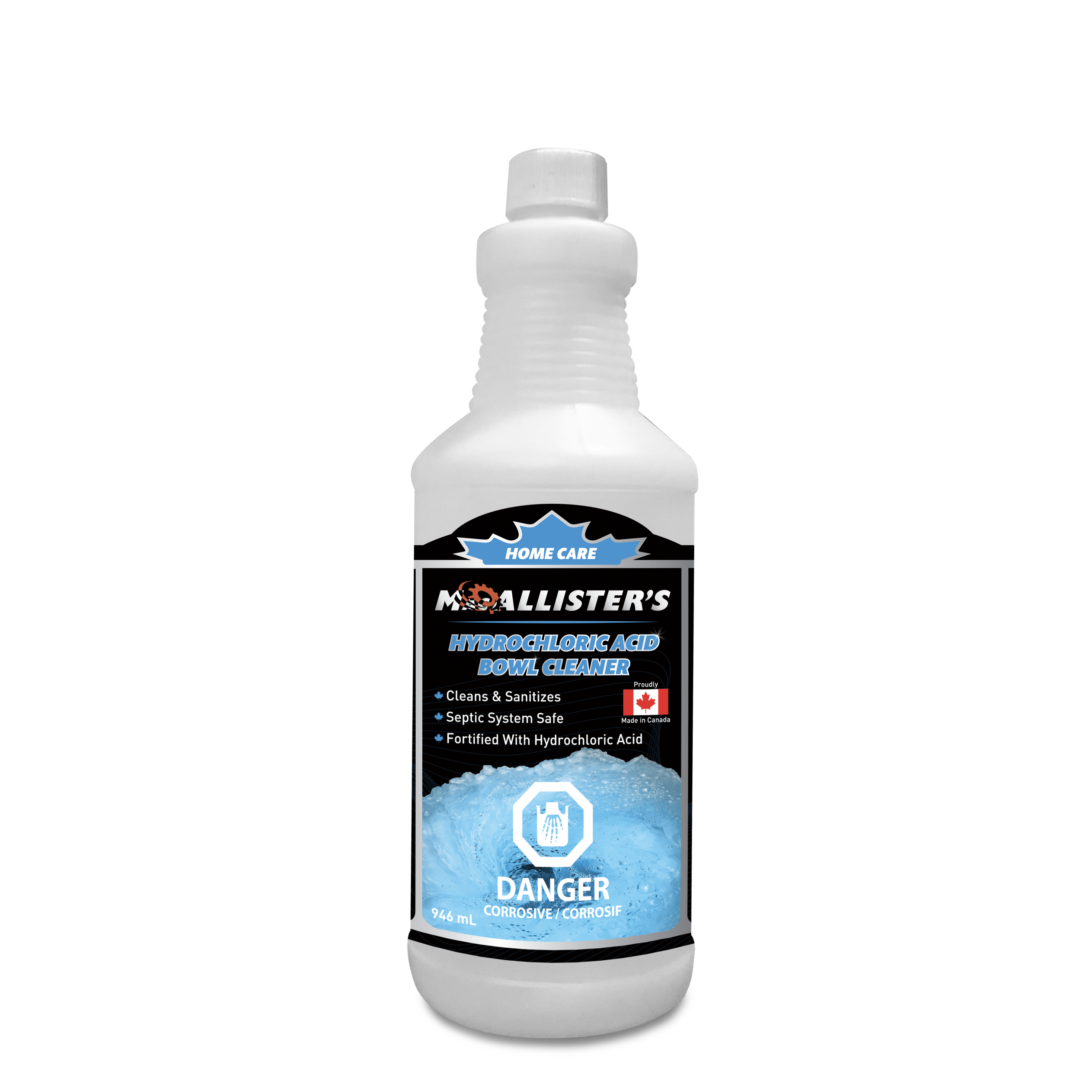 MacAllister's Hydrochloric Acid Bowl Cleaner