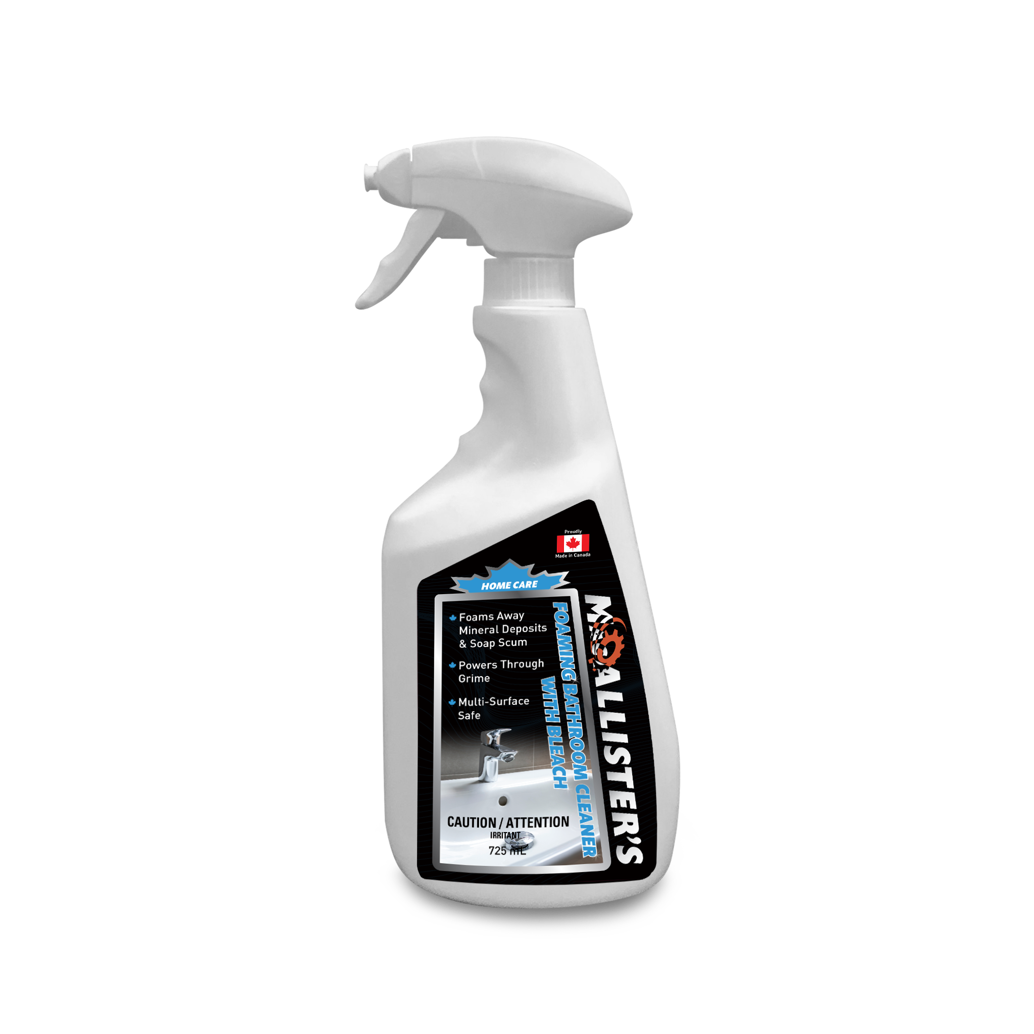 MacAllister's Foaming Bathroom Cleaner W/Bleach